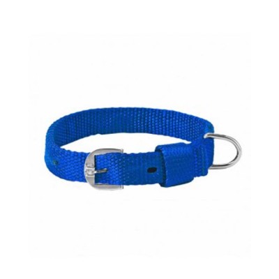 Super Dog Nylon Collar Blue